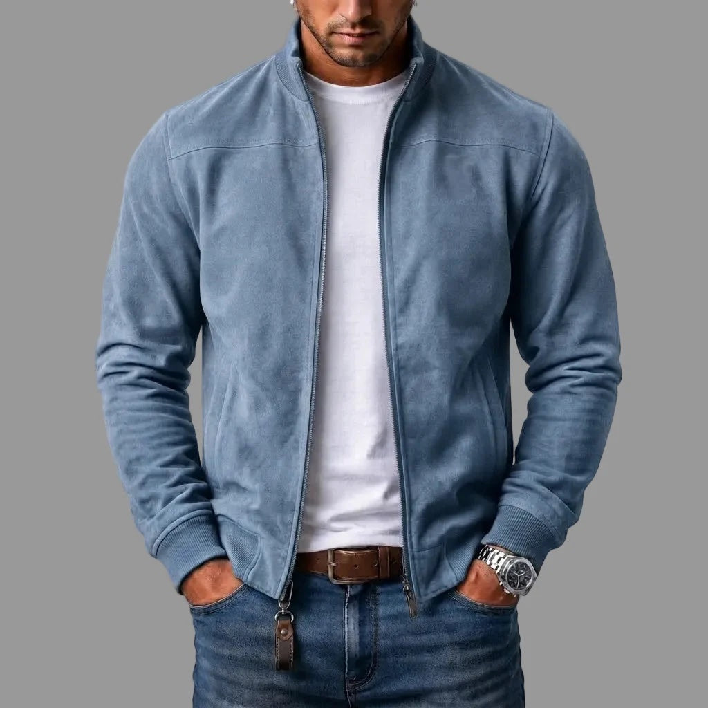 Varel | Chaqueta bomber de ante