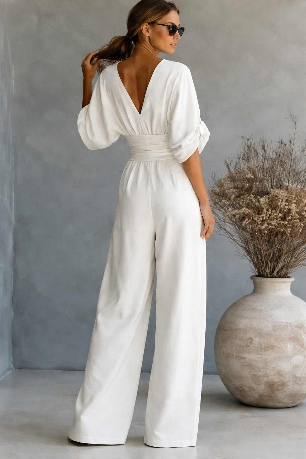 Risel | Mono elegante de pierna ancha