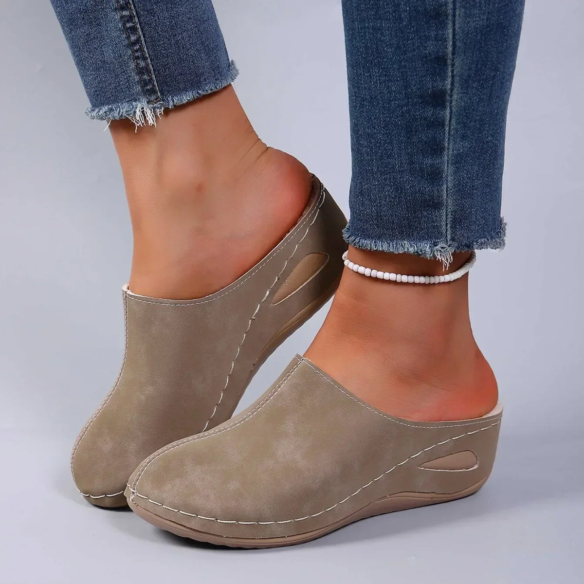 Élise™ | Pantuflas ortopédicas cálidas para el confort diario