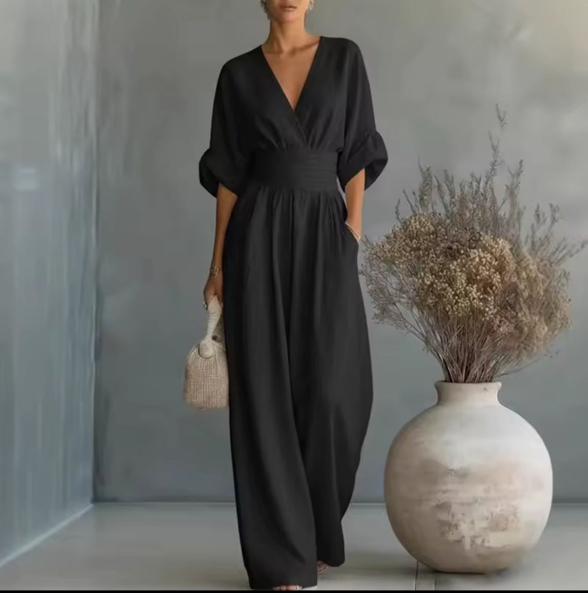 Risel | Mono elegante de pierna ancha