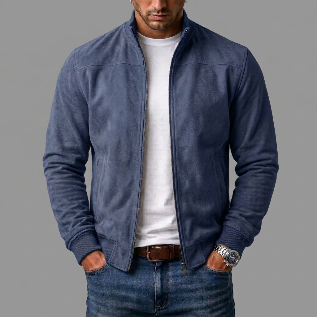 Varel | Chaqueta bomber de ante