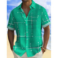 Camisa Geométrica Relaxed – Estilo y comodidad